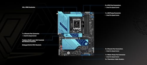 Image of ASRock Z890 Taichi Lite Intel Core Ultra LGA1851 RL-ILM WiFi 7 ATX Motherboard DDR5 9200 MHz 256 GB PCIe 5.0 Thunderbol