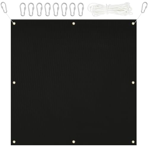 Image of Silipull Archery Backstop Netting Heavy Duty with Rope and Hooks Slingshot Archery Net for Backyard Shooting Accessories