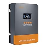 60A MPPTソーラー充電コントローラー、12V/24V/36V/48Vオート用、最大160V 2800W入力、150V、LCDディスプレイ付き、鉛蓄電池とリチウム電池対応【パラレルバージョン】
