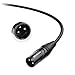 Cable Matters 6.35mm (1/4 Inch) TRS to XLR Cable - 25ft, Male to Male XLR to TRS Cable, Black – Not for Microphone Use