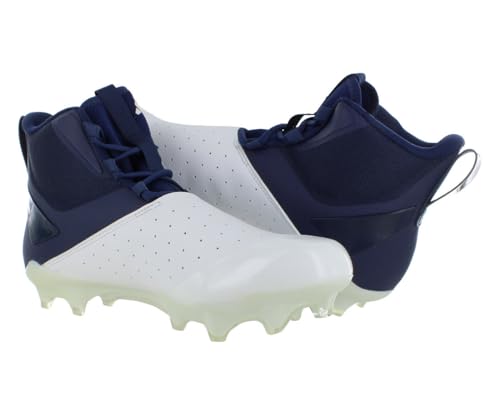 adidas Adizero Chaos Unisex Shoes Size 9, Color: Footwear White/Team Navy Blue/Footwear White4