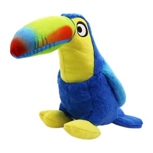 Juguete de peluche para perros, juguetes chirriantes para perros, juguete interactivo para masticar de loro, juguetes para burlos, juguetes para perros loros, bonitos juguetes interactivos para perros