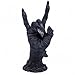 Nemesis Now Baphomet's Horns Hand Figurine, Hand-Painted Resin Gothic Decor, Heavy Metal and Horror Home Decoration, 17.5cm