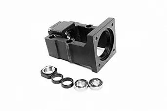 Mssoomm Integrated Ball Screw Support and Stepper Motor/Servo Motor Fixed Driving Seat MBK12-60 for Ball Screw 1604 1605 1610 1616 1620 16mm and Nema 24 Servo Motor