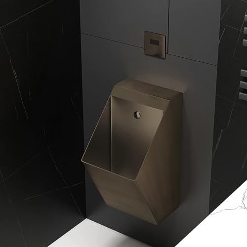 OTQEFTN Urinals for Men Spill Proof, Automatic Induction Flushing, Bar Urinals, Stainless Steel Urinals, Urinals for Men Spill Proof Nighttime, Garage Urinal, Urinals for Men Bathroom, Outdoor Toilet