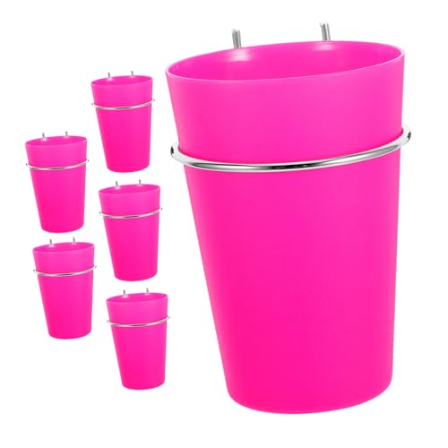 FUNOMOCYA Multi-use Cup Hooks 6pcs Pegboard Organizers Easy Install Cup Holders for Kitchen Office Retail Display