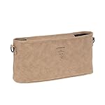 LÄSSIG Baby Kinderwagenorganizer Buggy Organizer Kinderwagentasche inkl. Kinderwagenbefestigung/Organizer camel, 1 Stück (1er Pack)