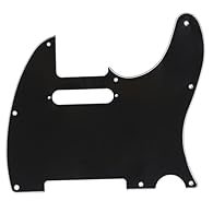 Fits USA/Mexican Made Fender Standard Telecaster Modern Style.If you use it for other Tele style guitar, you may need a modification for line up 8 mounting screw holes and 2 screw holes for neck pickup Plastic made, 2.0-2.2mm(0.08-0.09 inch) thicknes...