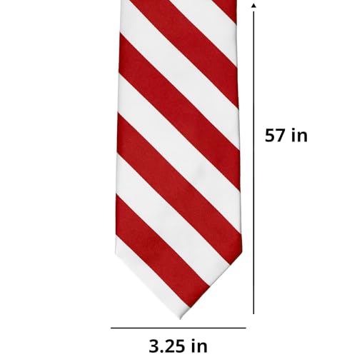 Image of tiemart Men's Striped Tie Standard Length