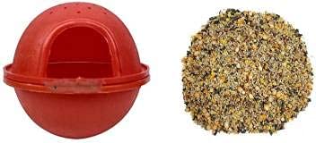 Kapoor pets breeding nest Box Small Size/Plastic/Imported/Easy to FIX All Type of Cages/Pack of 1 Bird House (Hanging) and 1 kg Mix Bird Seeds Bird House (Hanging)