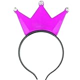 ★ HOCHWERTIGES SPIELZEUG-Crown-Design mit eingelegtem Strass, sehr stilvoll zu tragen. Leuchten Sie Stil, machen Sie glänzend in der Menge.