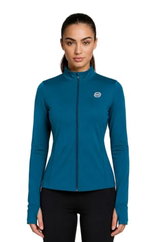 Image of PUMP'D Women's Jacket | Slim Fit | Thumb Hole Open Sleeve | With zipper | Perfect for workout