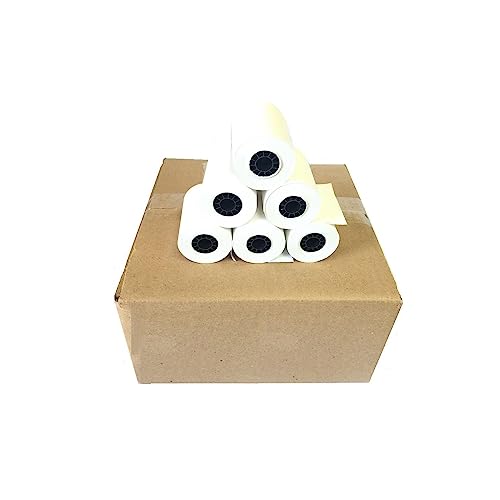 Bam POS Thermal Paper Rolls - 2 1/4 X 50' Length | Designed to Fit Ingenico iCT 220, 220 & 250 Terminals | BPA Free - Clear & Crisp Images - Pack of 100 Rolls Per Case