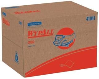Kimberly-Clark Professional* - Wypall X80 Wipers Brag Box Hydroknit 12 1/2 X 16 4/5 160 Wipers/Carton 