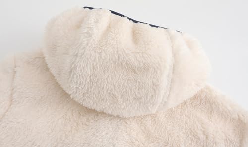 Image of Boys Girls Soft Fleece Sherpa Full-zip Jacket