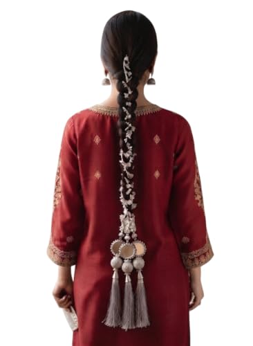 Paranda tradicional punjabi KULIA® para dar volumen y brillo a trenzas apagadas
