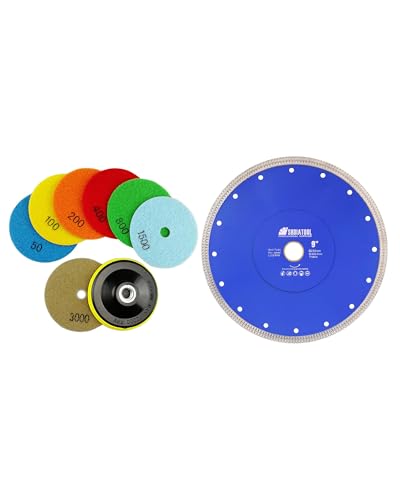 Lame de scie Turbo Mesh diamantée SHDIATOOL pour une finition haute précision