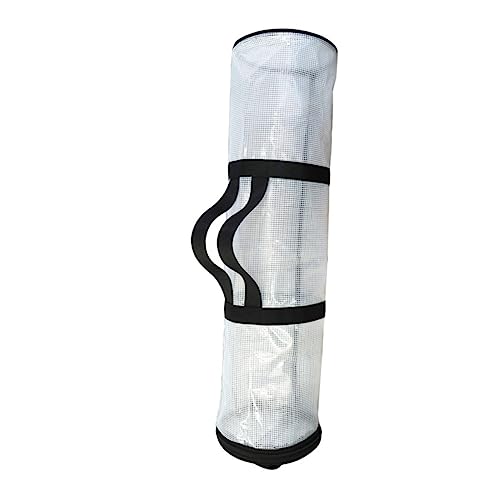 TOVINANNA 1pc Packing Paper Storage Holder Xmas Wrapping Paper Organizer Bag with Sturdy Handles for for Present Wrap Storage and Holiday Accessories Design