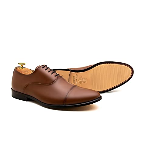 ADOLFO TURRION Leather Classic/Formal Shoes Oxford Cap Toe Cordoba3