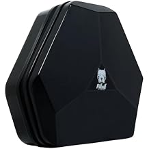 Skull Shaver Pitbull Diamond Travel Case - Durable Glossy Case for Shaver Storage - Compact Organizer - Travel-Friendly Design - Great Gift Idea