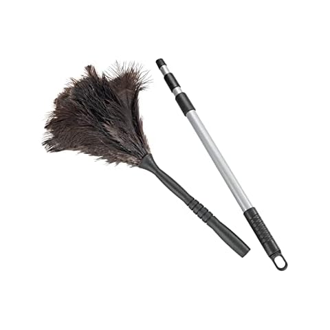 Maximex Straußenfederstaubwedel lang mit Teleskopstiel Cover