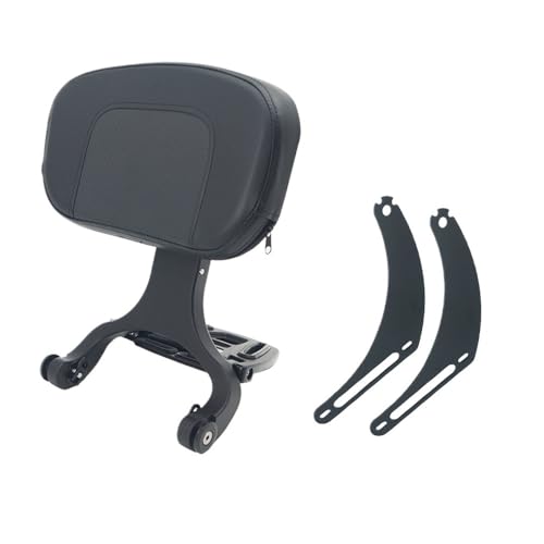 Support de dossier moto noir premium pour modèle Street Bob 18-22