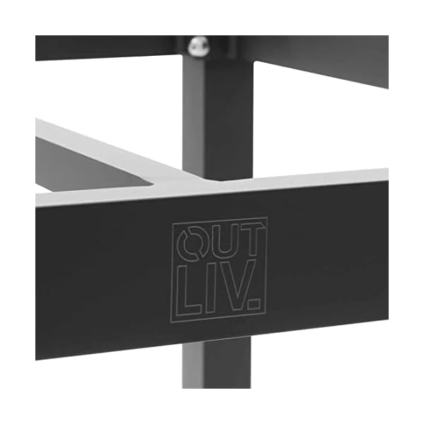 OUTLIV. Gartentisch Aluminium Glas-Keramik Anthrazit