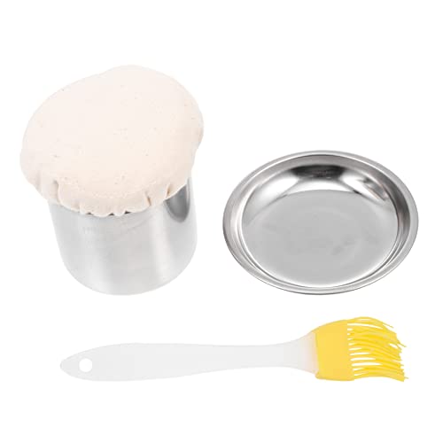 ibasenice 1 Set Pancake Oil Applicator Brush Pancake Basting Tool Kitchen Oil Applicator for Home Restaurant Random