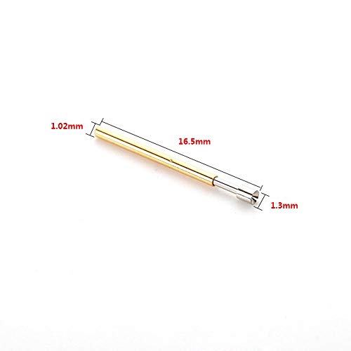 100 szt./opakowanie P75-A2 sonda testowa w kształcie kubka średnica zewnętrzna 1,02 mm długość igły 16,5 mm PCB dedykowana naparstek