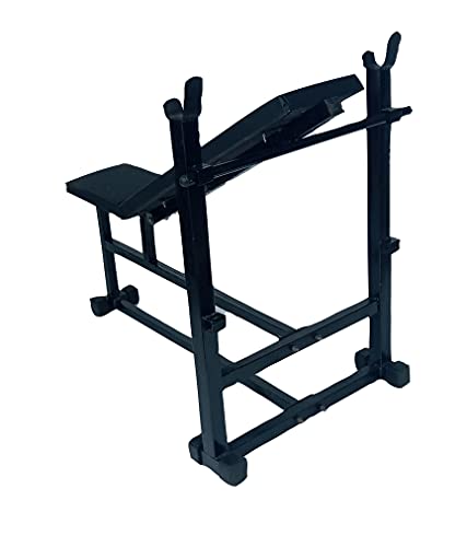 Image of SPIRO Heavy Duty 3in1 Double Support (Incline /Decline /Flat) Weightlifting Bench (Utility Exercise Bench for Weight Strength Training for Full Body Workout & Home Gym