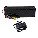 WLL-DP 48V 18Ah E-Bike Akku, 18650 Lithium Akkupack, Mit XT60 Stecker/54,6V 2A Ladegerät/25A BMS, Für 200-1000W Elektrofahrrad Elektroroller