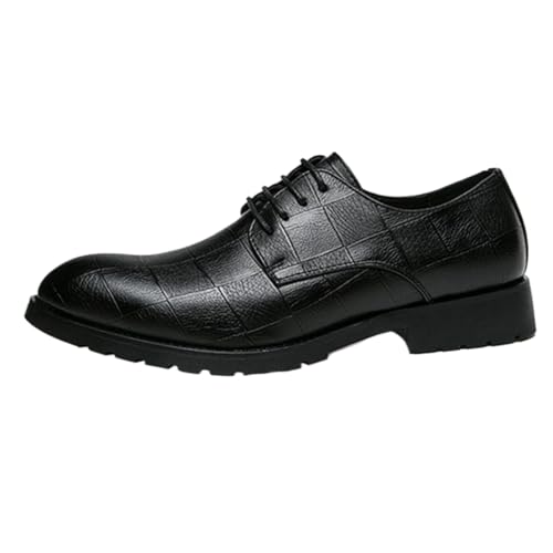 Men's Non-Slip Pointed Toe Lace-Up Oxfords for Urban Life2