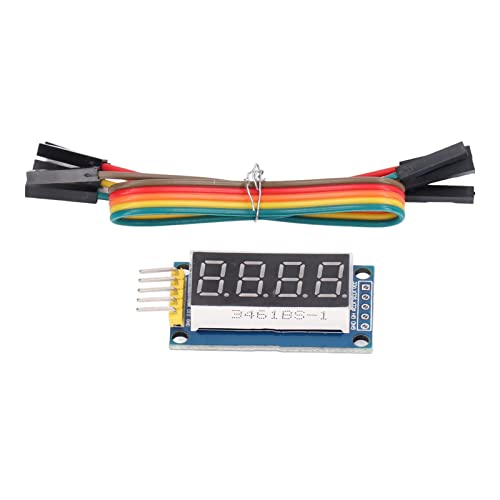 4-stelliges digitales Modul 74HC595 Kompakte Größe LED Display Modul 3,3V5V M2 Schraubenlöcher inkl 4-stelliges digitales Modul 74HC595 Kompakte Größe LED Display Modul 3,3V5V M2 Schraubenlöcher inkl