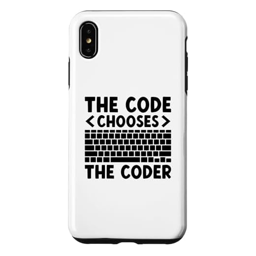 Coque pour iPhone XS Max Le code Choisissez le codeur Programmation informatique Codage