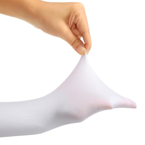 Image of Women Satin Bow Thigh High Socks with Over Knee Thigh Highs Stocking Long Stockings