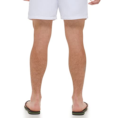 Calvin Klein Men's Standard Uv Protected Quick Dry Drawstring Multicolor Swim Trunk4