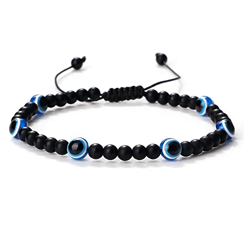Pulseras de hematita YXWYXWA ajustables para evitar alergias de piel