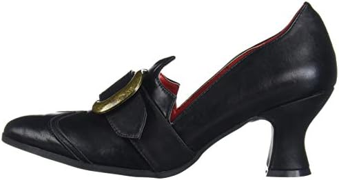 Ellie Shoes Women's 253-SOLSTICE Pump, Black Polyurethane, 9 M US | Image 7