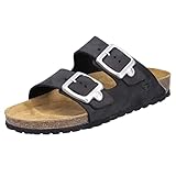 Rieker Damen Pantoletten V8084-00 schwarz Gr. 42