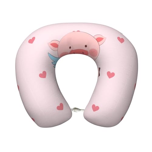 Almohada de viaje espuma viscoelástica tamaño único miniatura 1