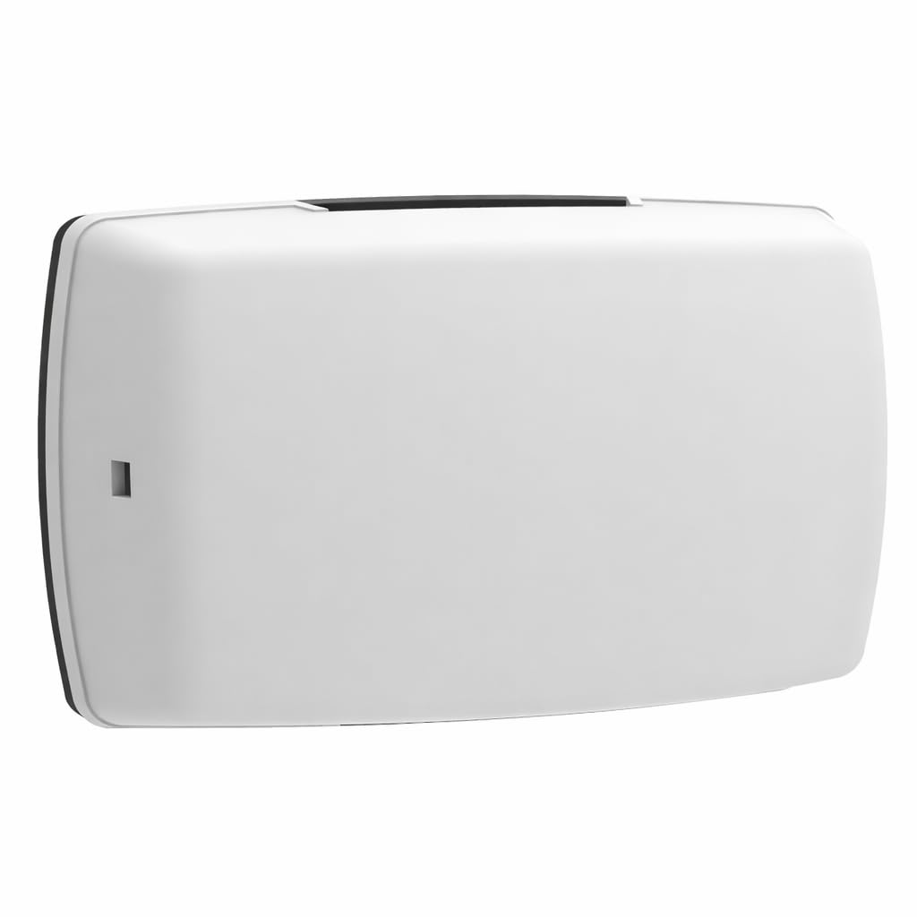 DINUI Timbre Electromecanico BISON 2000 110-230V | Timbre Electrico Ding Dong 85dB | Doble Nota | Embornado Rápido Sin Tornillos | Instalación Superficie o Caja Universal | Blanco | Rasmacor