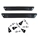 1Set Black Stroller Footrest Replacement Adjustable Extension Footboard Strollers and Accessories for Babies Pushchair Seat Liners, Baby Stroller Connectors Accessories (37cm)