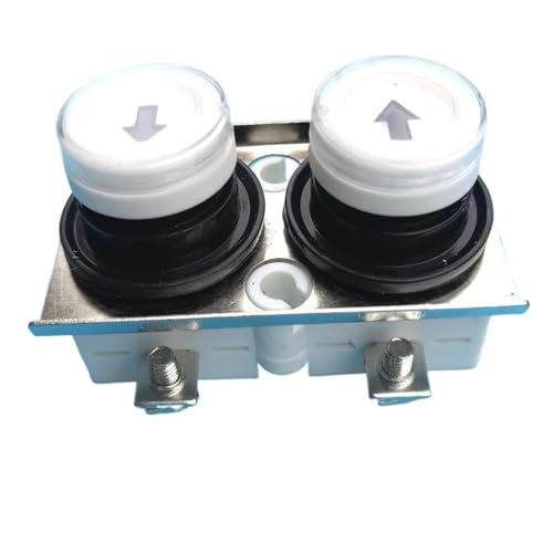 Interrupteur à bouton-poussoir robuste 250V 16A de précision pour grues