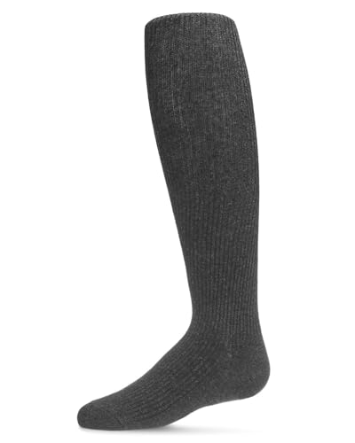 MeMoi Pinned Ribbed Cotton Blend Basic Girls Tights2