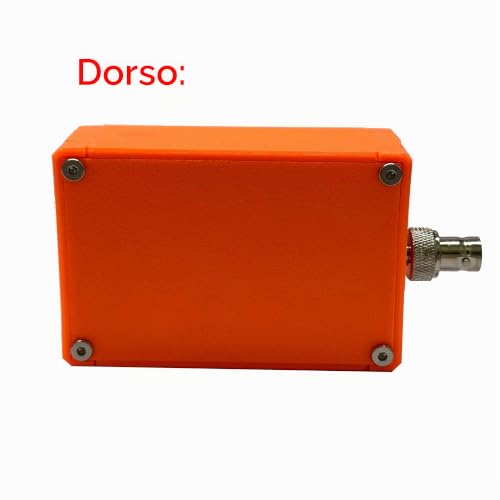 Transceptor tr usdx 5 bandas QRP multimodo con funda naranja 3