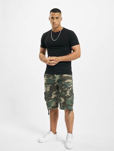 Brandit Vintage Shorts, Farbe: Woodland, GrößE: L - 5