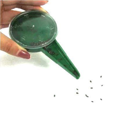 Juego de herramientas de mano para jardín con dispensador y dibber miniatura 2