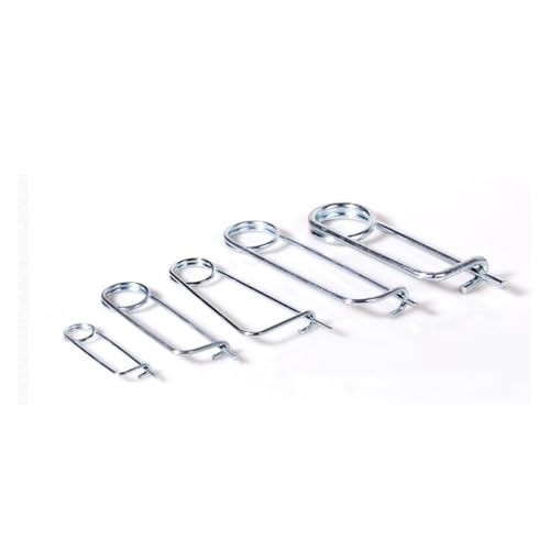 Heavy Duty 304 Stainless Steel Spring Pins & Clevis Pins - Durable Locking Solutions for Various Applications(10pcs M3X110)