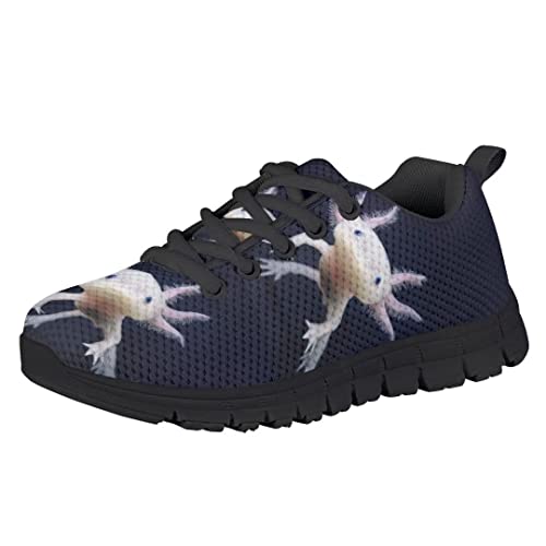 Dellukee Boys Girls Running Shoes Kids Fashion Cute Breathable Lightweight Mesh Athletic Tennis Sneakers