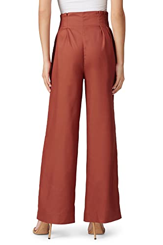 Sweet Baby Jamie Rent The Runway Pre-Loved Rust Pleated Pants4